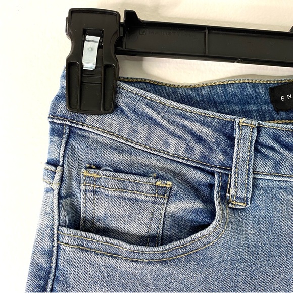 English Factory Patchwork Ankle Jeans - Picture 3 of 8